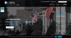 Desktop Screenshot of globalinvestmentsincorporated.com